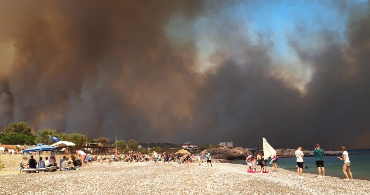 Dramatyczna relacja Polki z Rodos. „Cud, że wyszliśmy z tego cało”