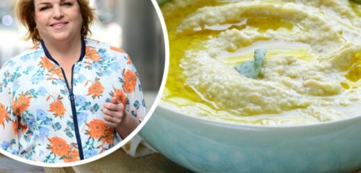 Katarzyna Bosacka pokazała, jak zrobić hummus z bobu. Szybki i prosty przepis