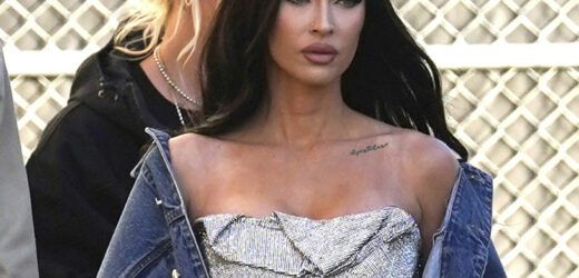 Megan Fox w oryginalnej, tygrysiej kreacji. Ale figura