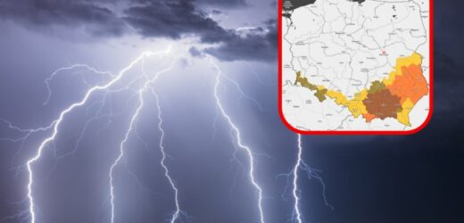Wydano ostrzeżenia meteorologiczne. Nadchodzi silny deszcz z burzami