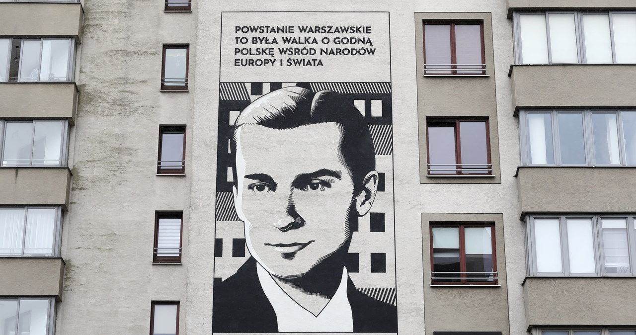 Gen. Zbigniew Ścibor-Rylski bohaterem muralu na warszawskiej Woli