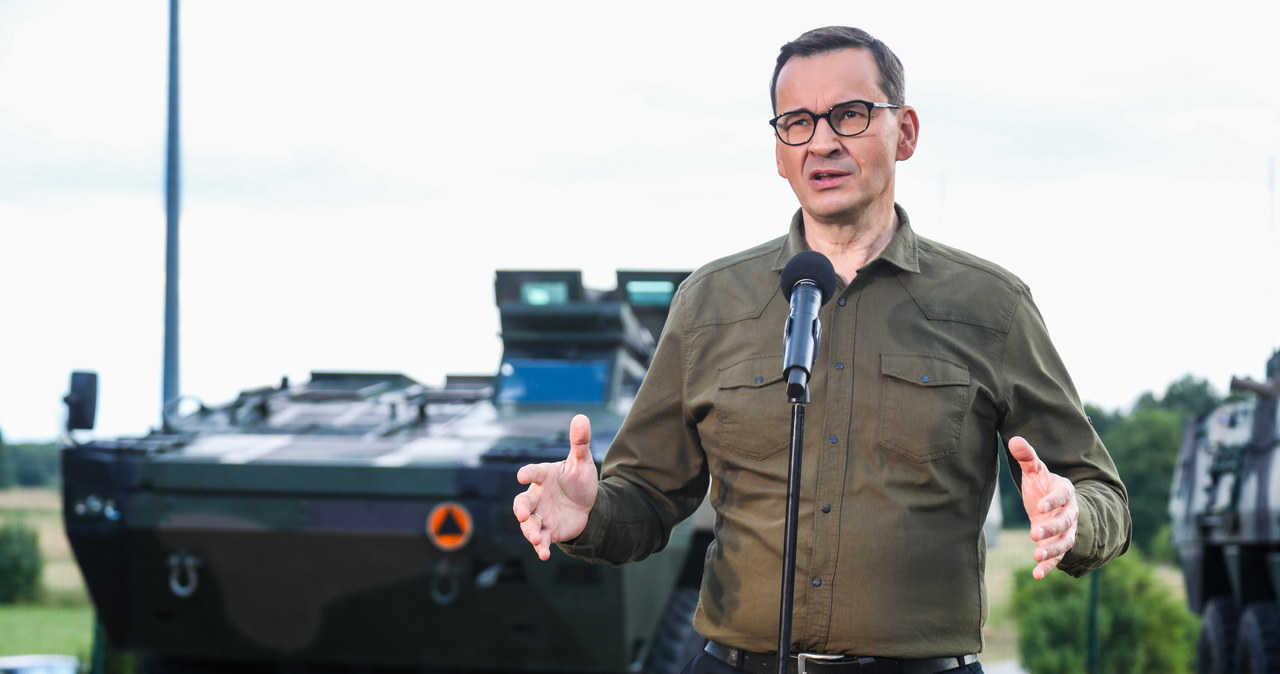 Premier: 100 wagnerowców przesunęło się w stronę Przesmyku Suwalskiego