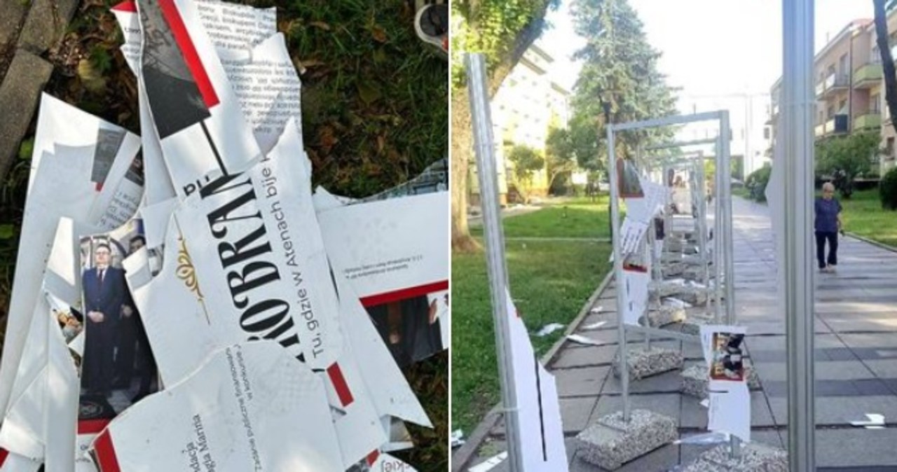 Białystok: Zniszczona wystawa promująca polskie prawosławie