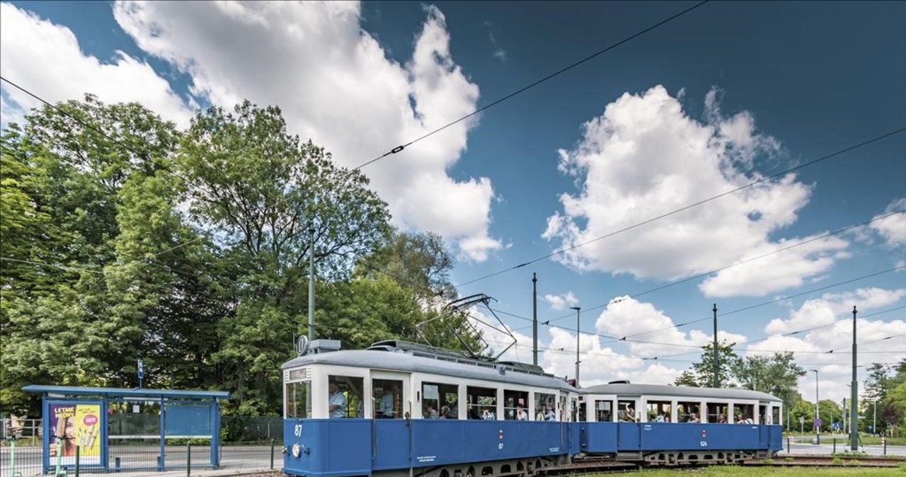 W Krakowie kursują zabytkowe tramwaje