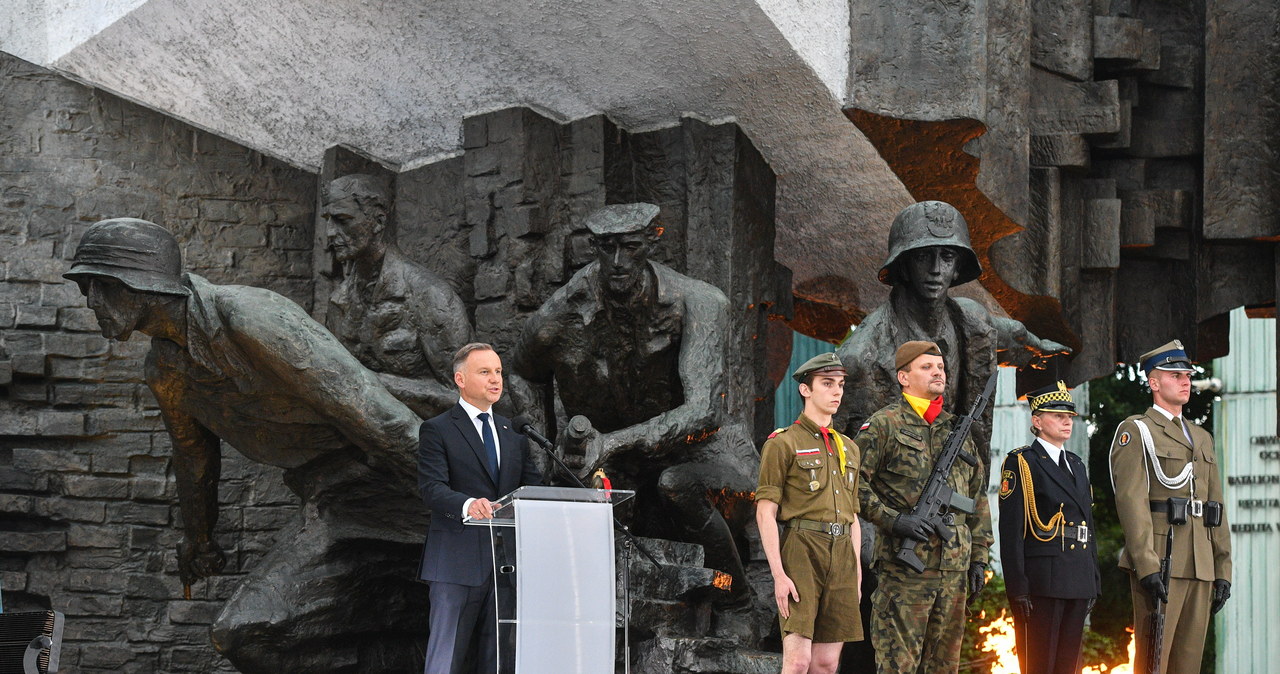 Andrzej Duda: Powstańcy dali nam lekcję, jak dbać o ojczyznę