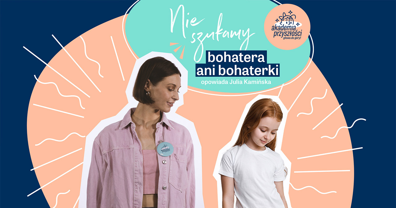 Julia Kamińska zachęca do wolontariatu w Akademii Przyszłości