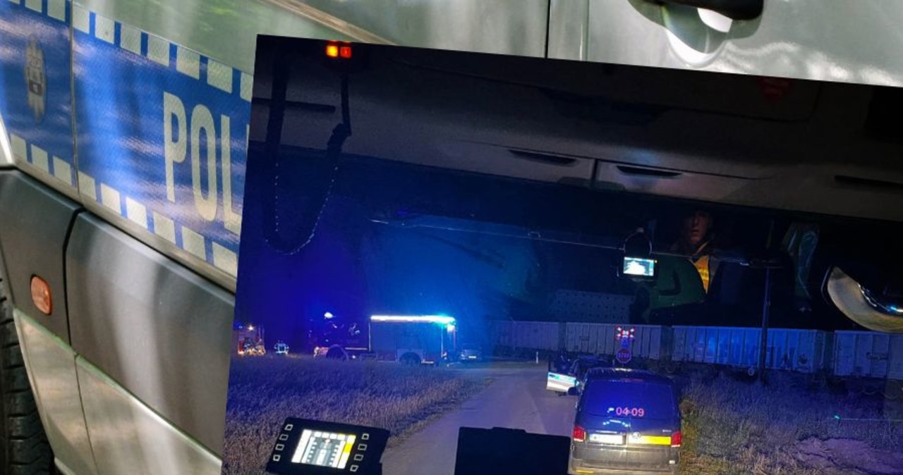 62-latek śmiertelnie potrącony przez pociąg towarowy