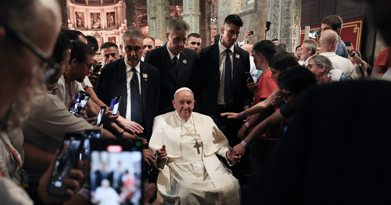 ŚDM w Lizbonie. Papież Franciszek spotkał się z ofiarami pedofilii