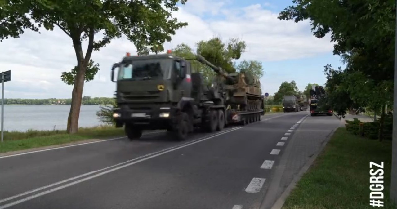 Pojazdy wojskowe na drogach. Apel armii o niepublikowanie zdjęć