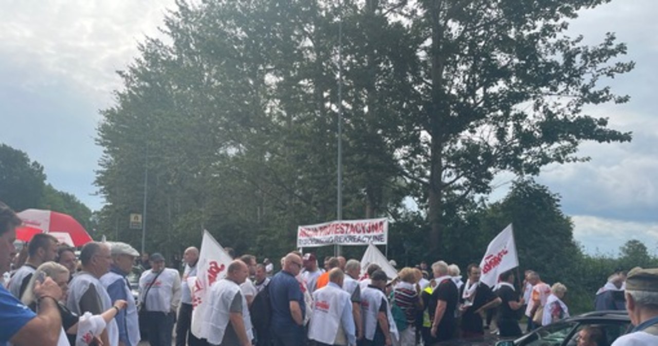 Zablokowana była droga prowadząca przez Półwysep Helski. Protestowali armatorzy