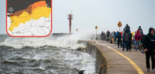 „Morze zabrało plażę”. Pogodowy armagedon nad Bałtykiem. Niż Zachariasz pokazał, na co go stać