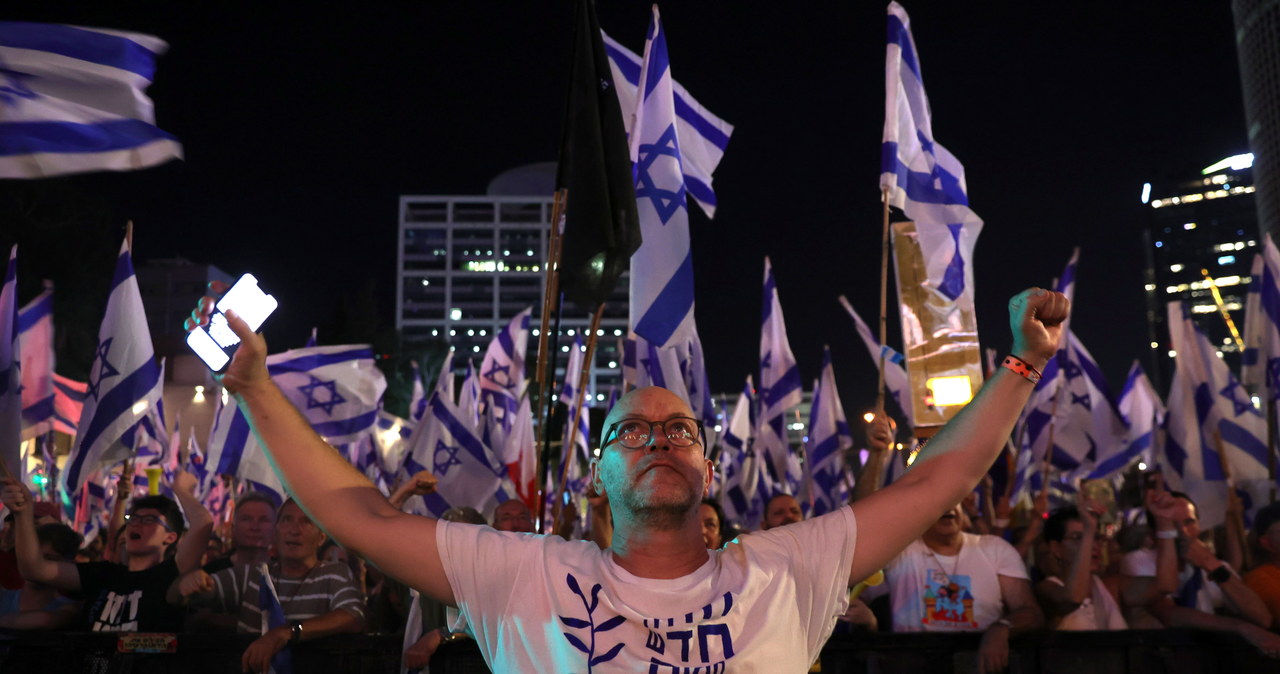 Ekspert o Izraelu: Masowe protesty przynoszą skutek