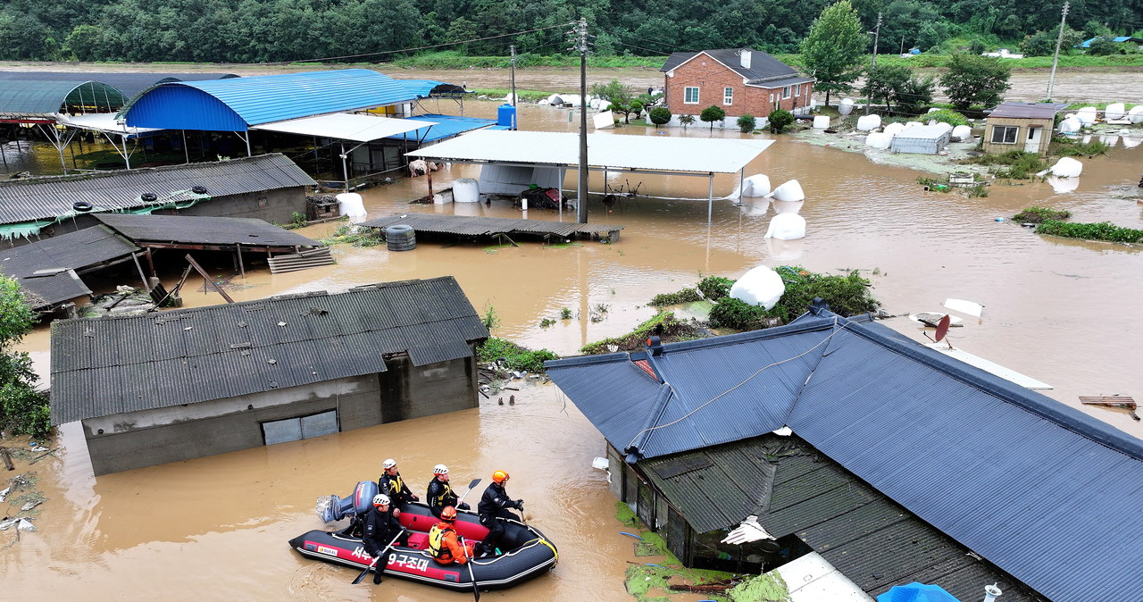 Tajfun uderzył w Koreę Południową. Polscy harcerze bezpieczni