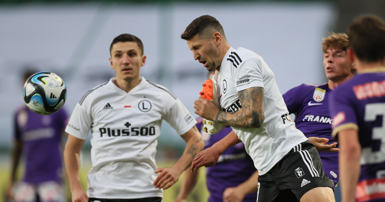 Legia Warszawa przegrała u siebie z Austrią Wiedeń