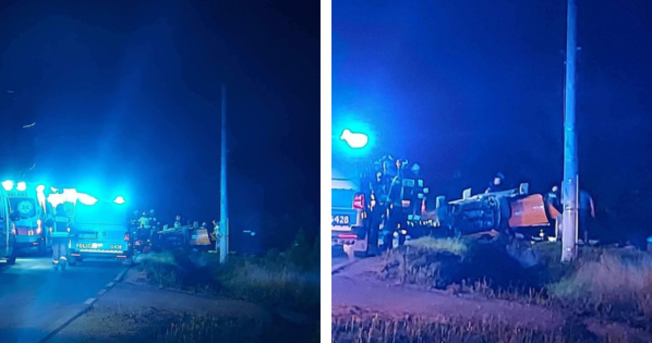 Tragiczny wypadek w Harmężach. Zginęły trzy osoby