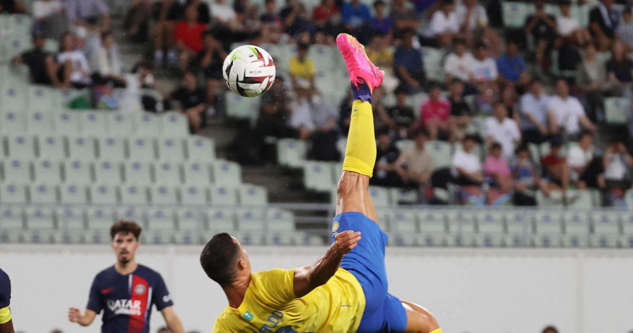 Przeciwnik wykonał cieszynkę Ronaldo i wtedy się zaczęło. CR7 znowu wielki