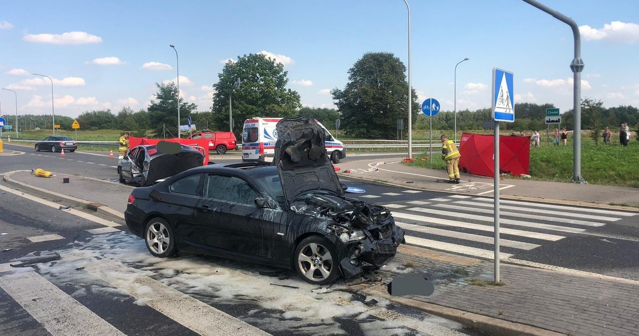 Koszmarny wypadek na Lubelszczyźnie. Trzy osoby zginęły