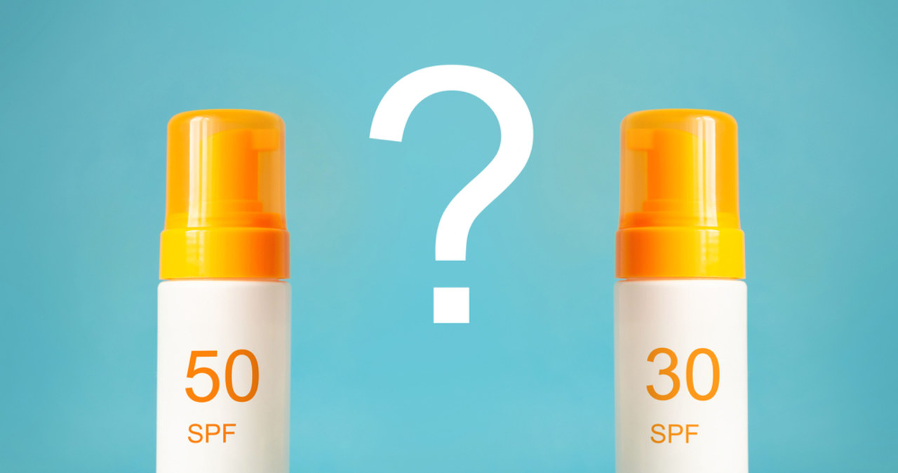 Krem z filtrem SPF 50 chroni bardziej niż 30? Lekarz: To mit!