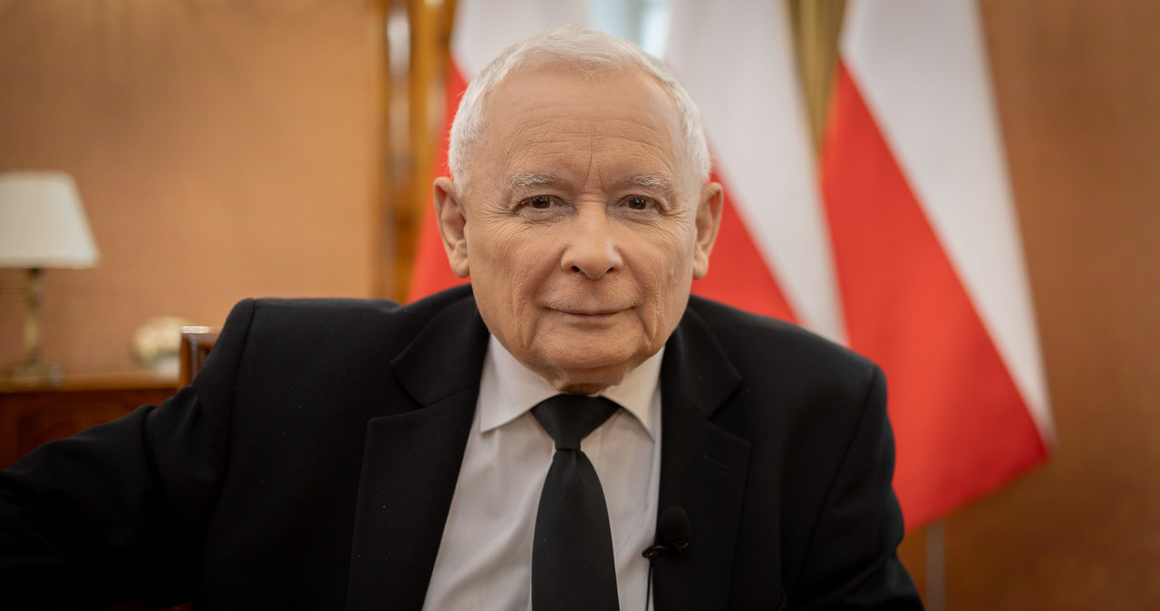 Kaczyński zaprezentował hasło wyborcze Prawa i Sprawiedliwości