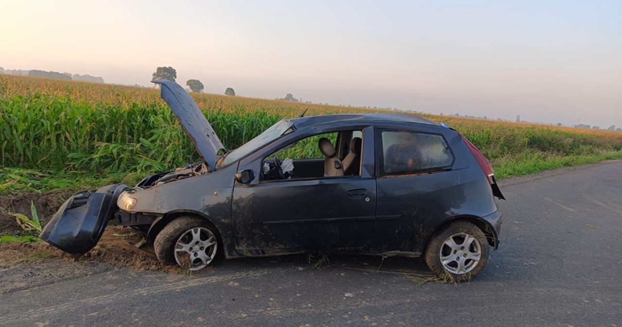 ​Śmiertelny wypadek na prostej drodze. Nie żyje 32-latek