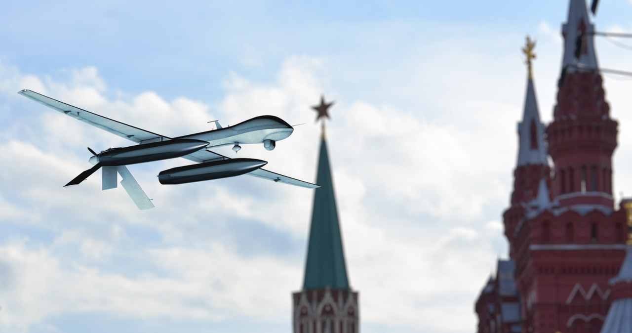 Dron uderzył w wieżowiec w Moskwie. USA: Nie zachęcamy [RELACJA]