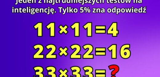 Tylko pięć osób na sto podaje poprawną odpowiedź. Ten test na inteligencję zaskoczył internautów