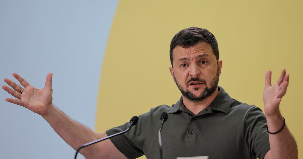 Katastrofa samolotu Prigożyna. Zełenski zabrał głos