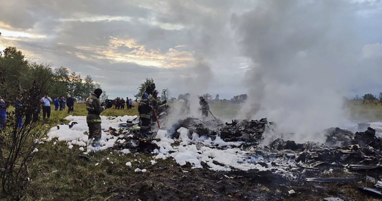 Amerykanie mają teorię, dlaczego spadł samolot Prigożyna
