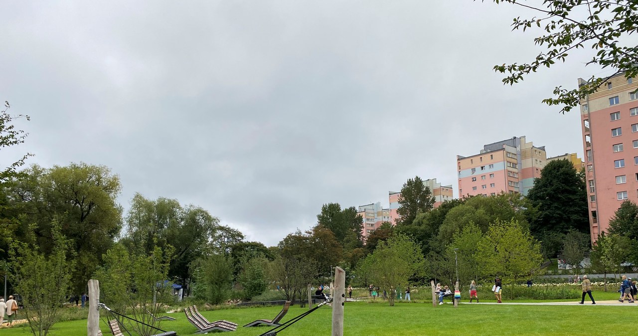 Park centralny w Gdyni gotowy