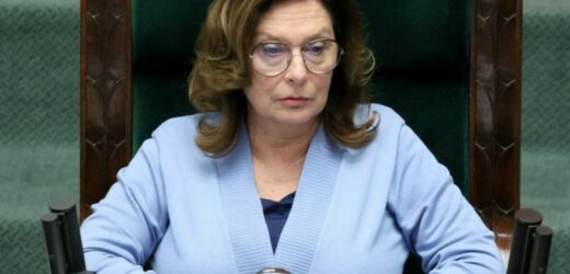 Małgorzata Kidawa-Błońska na premierze filmu „Ukryta sieć”. Zapozowała wraz z mężem
