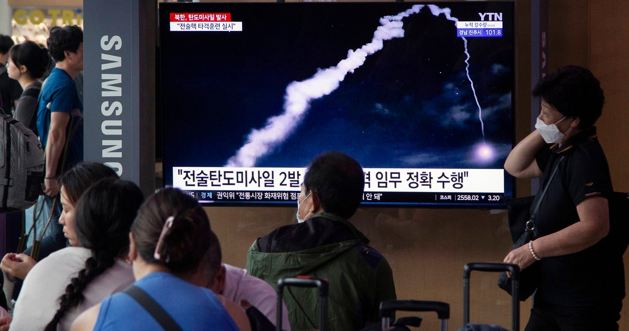 „Symulowany taktyczny atak nuklearny”. Korea Północna wystrzeliła rakiety