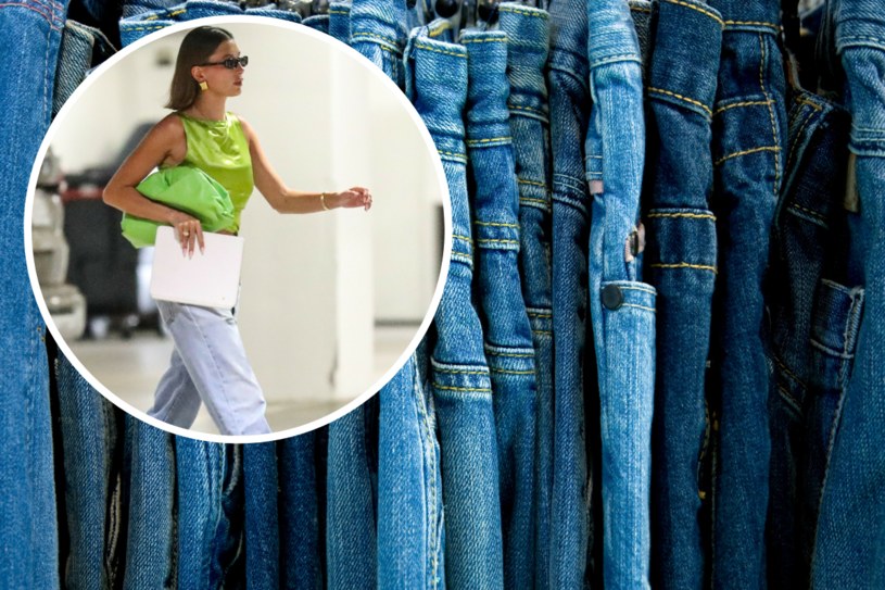 Najmodnieszje jeansy na jesień. Gwiazdy takie jak Hailey Bieber już je noszą. Są hitem na TikToku