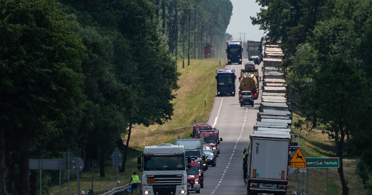 Zakaz importu zboża. Ukraina oskarża Polskę o utrudnienia na przejściach granicznych