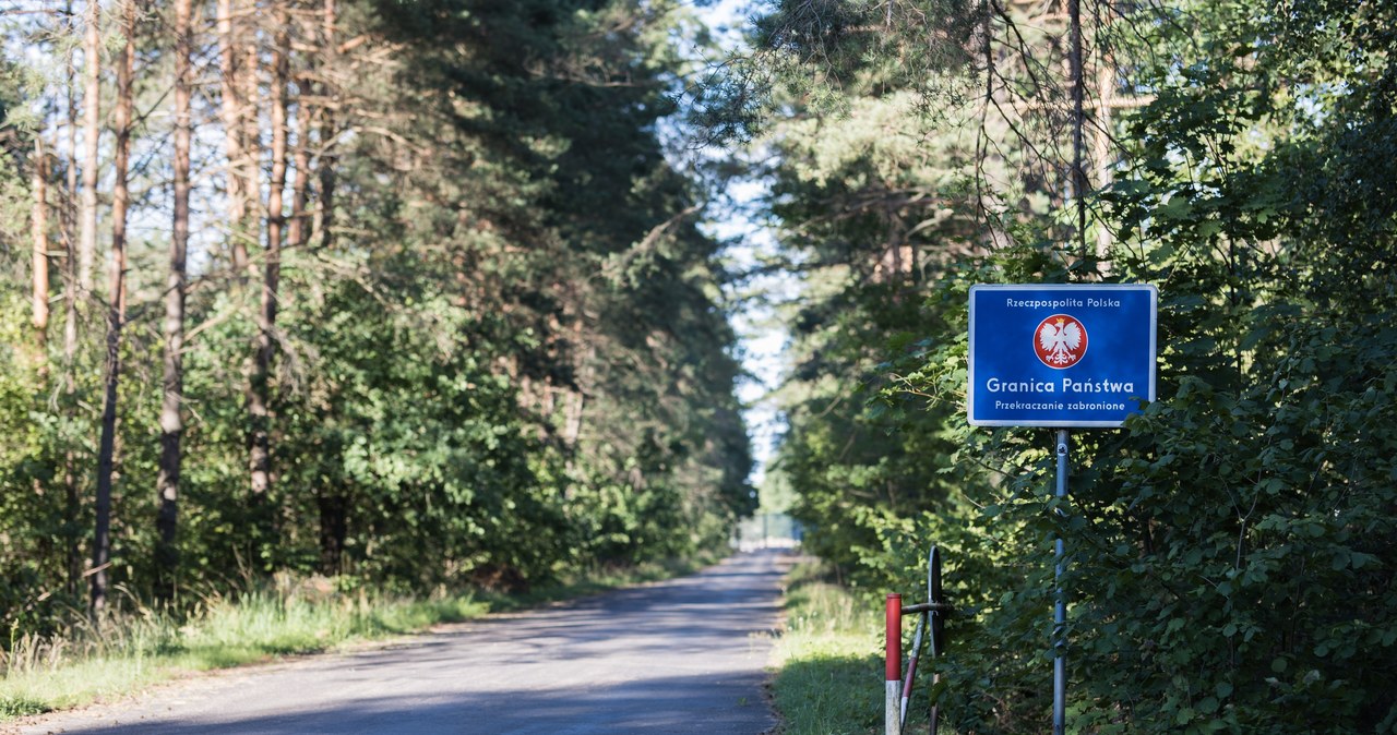 Białoruski żołnierz przekroczył polską granicę, próbował przeciąć płot