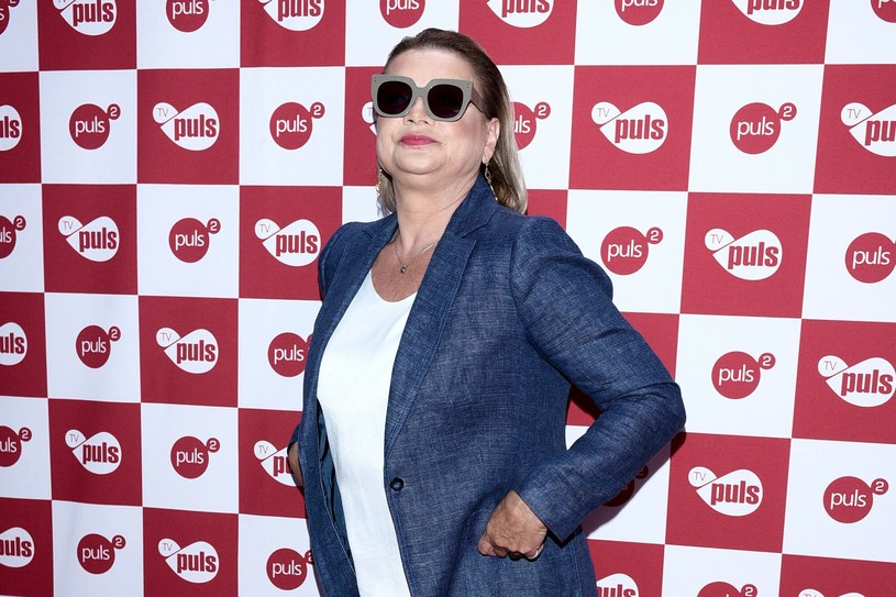 Małgorzata Ostrowska-Królikowska w oryginalnej kreacji. Zaskoczyła dodatkami