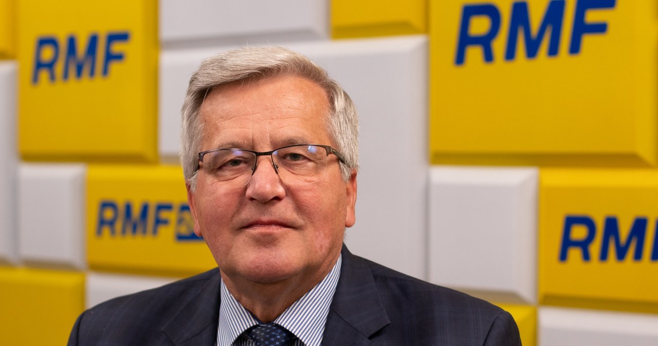 Bronisław Komorowski gościem Rozmowy o 7:00 w RMF FM i Radiu RMF24!