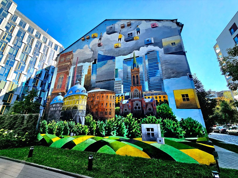 Znaleźli sposób na czyste powietrze. Mural o właściwościach setek drzew