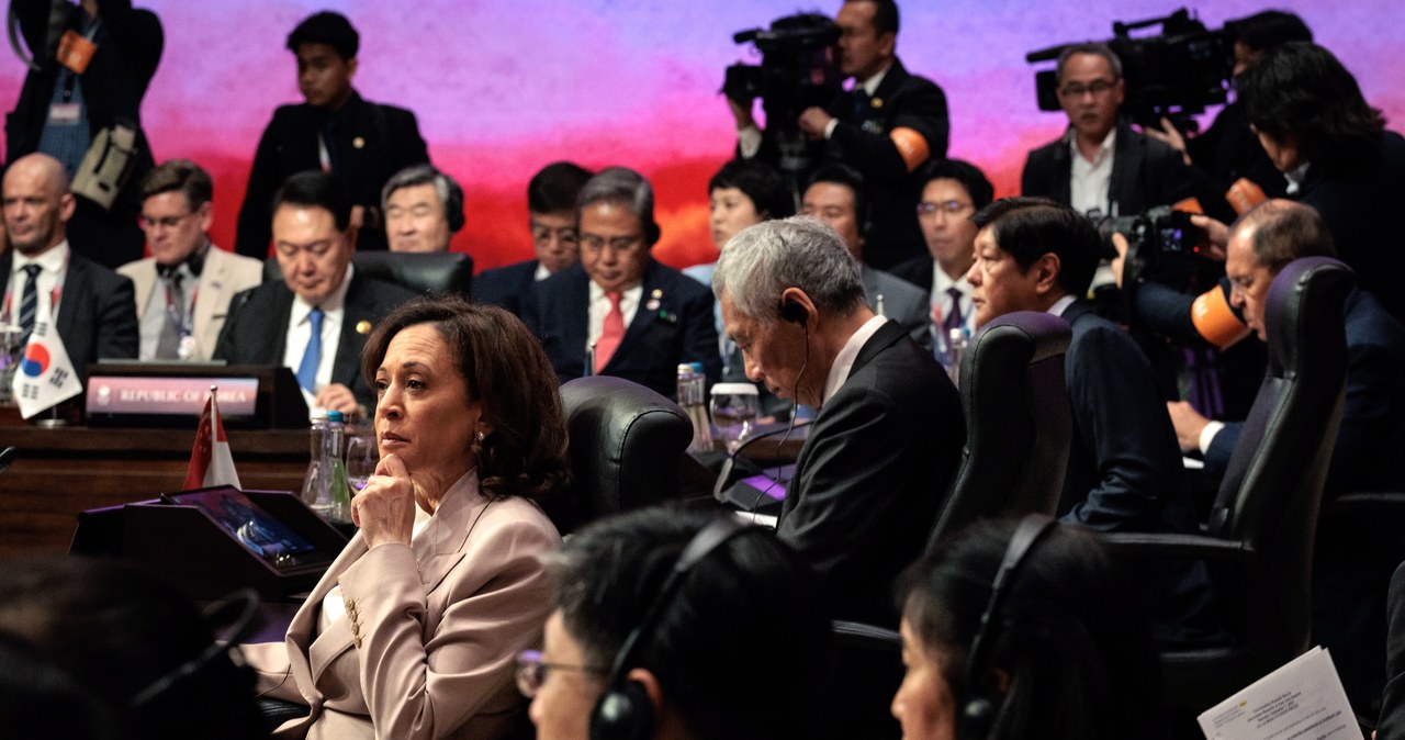 Harris mówiła o rosnącym zagrożeniu. Napięcie na szczycie ASEAN