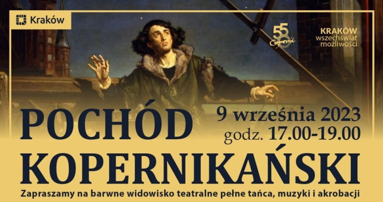 ​Pochód Kopernikański w Krakowie