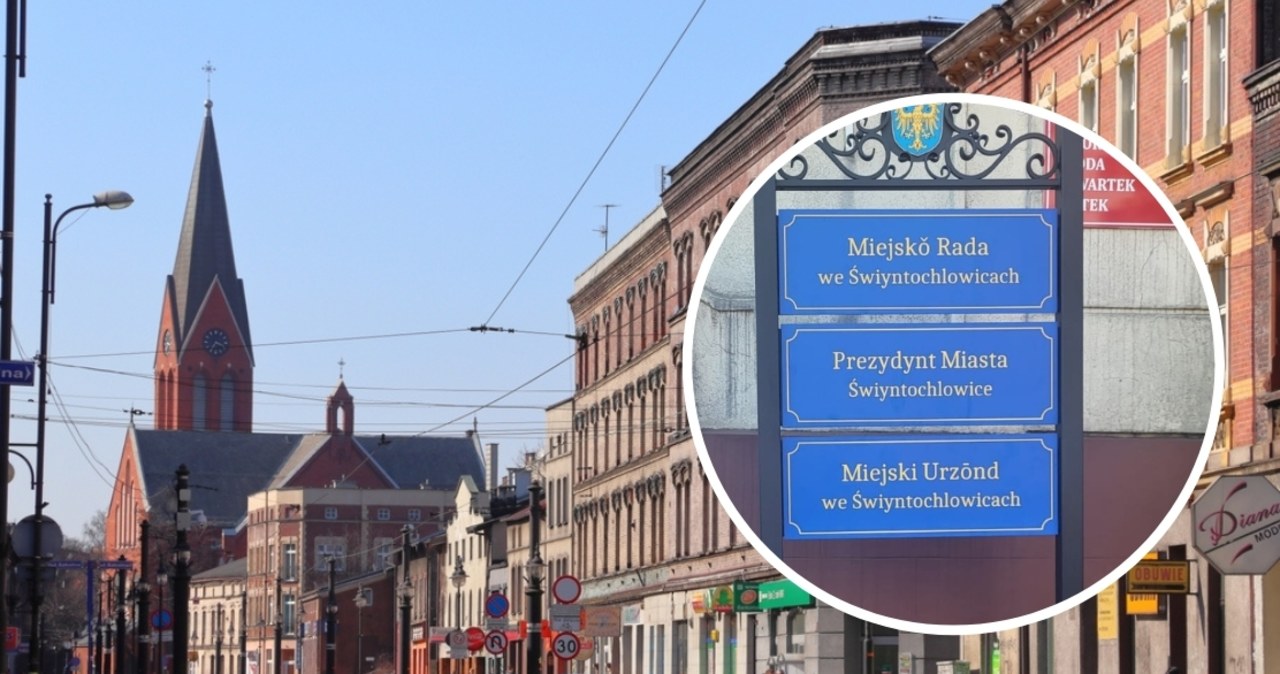 Świętochłowice. Przy urzędzie miasta postawiono tablice w języku śląskim
