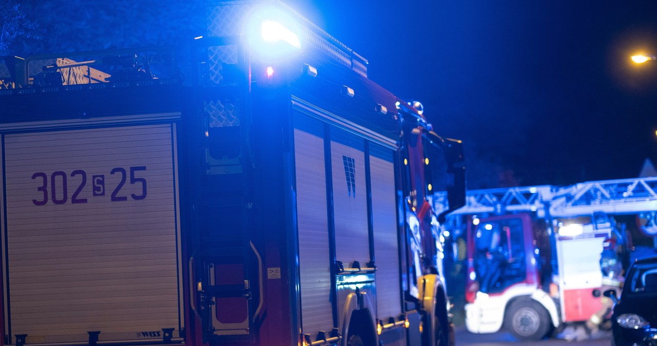 ​Tragiczny pożar pustostanu w Małopolsce. Nie żyją dwie osoby