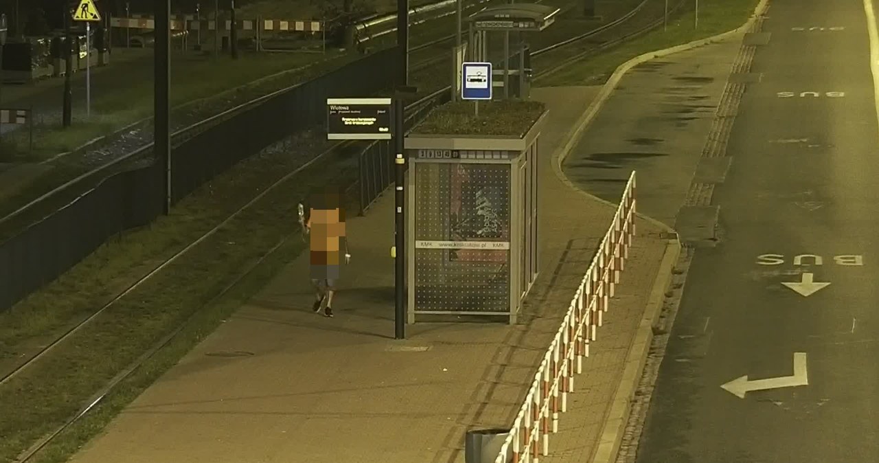 Z podpiętą kroplówką jechał nocnym tramwajem. Zaskakujący finał incydentu