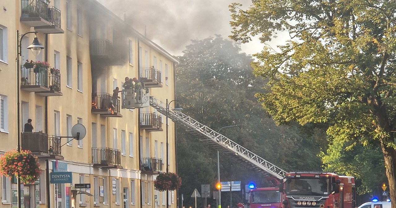 Wybuch gazu w Kołobrzegu. Trzy osoby poszkodowane