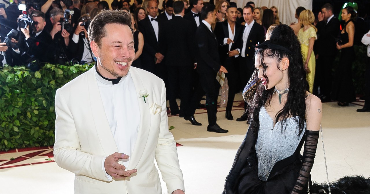 Musk potwierdził informację o trzecim dziecku z Grimes. Imię ma równie oryginalne, co rodzeństwo