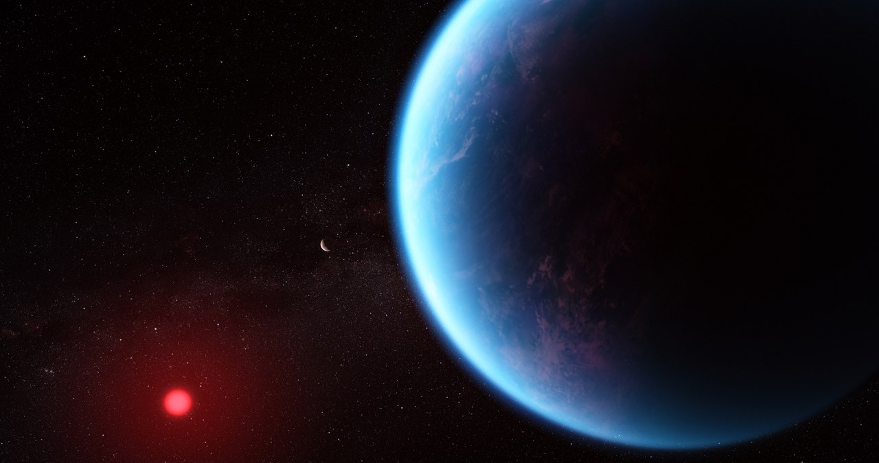 Webb odkrył planetę ze śladami substancji, którą na Ziemi wytwarza tylko życie