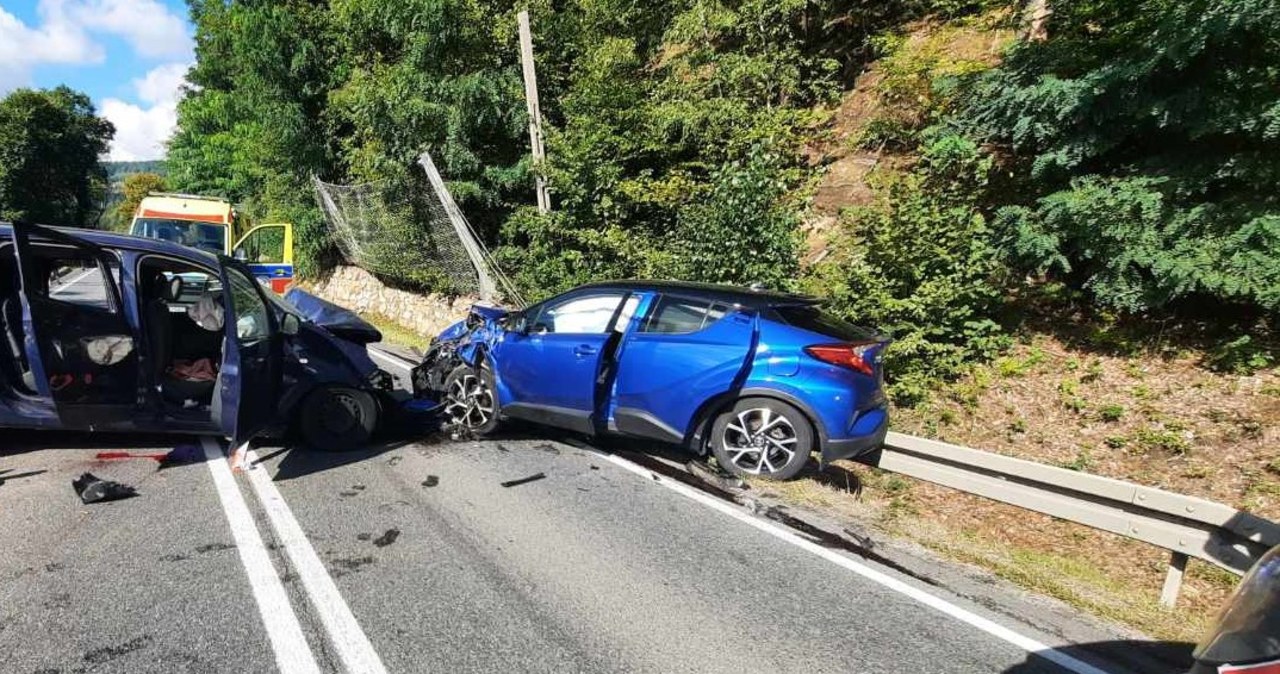 Kierowca uciekł z miejsca wypadku koło Czchowa. Policja apeluje