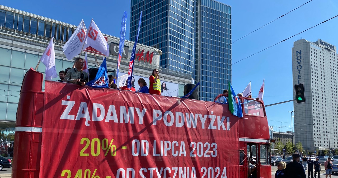 „Marsz gniewu” pracowników budżetówki