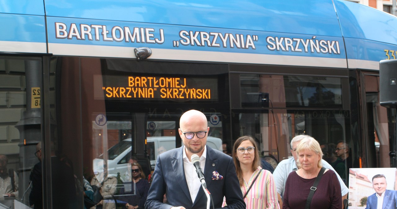 Bartłomiej „Skrzynia” Skrzyński został patronem wrocławskiego tramwaju