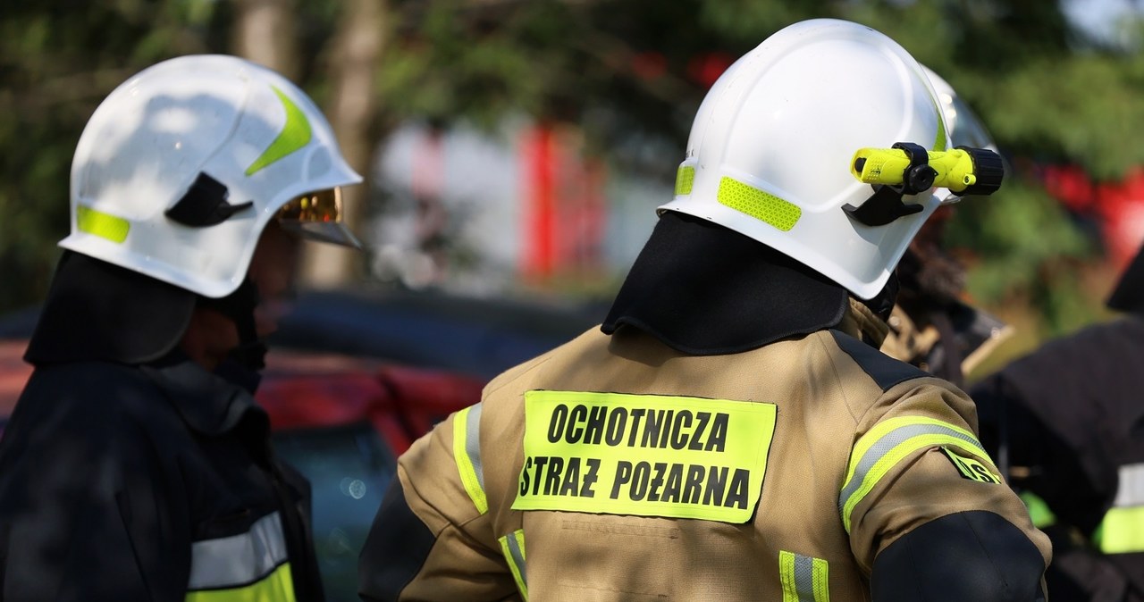 Jedna osoba poparzona w pożarze w Pyrzycach