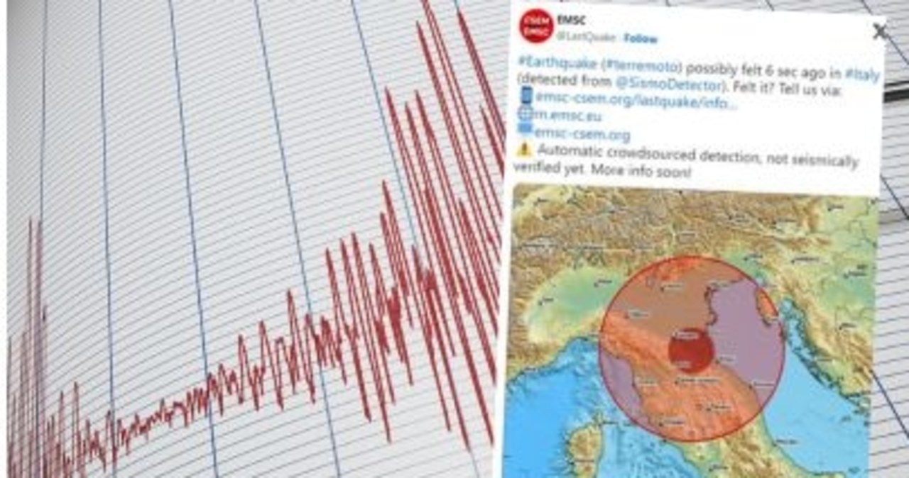 Trzęsienie ziemi na północy Włoch. Najsilniejsze wstrząsy we Florencji i Prato